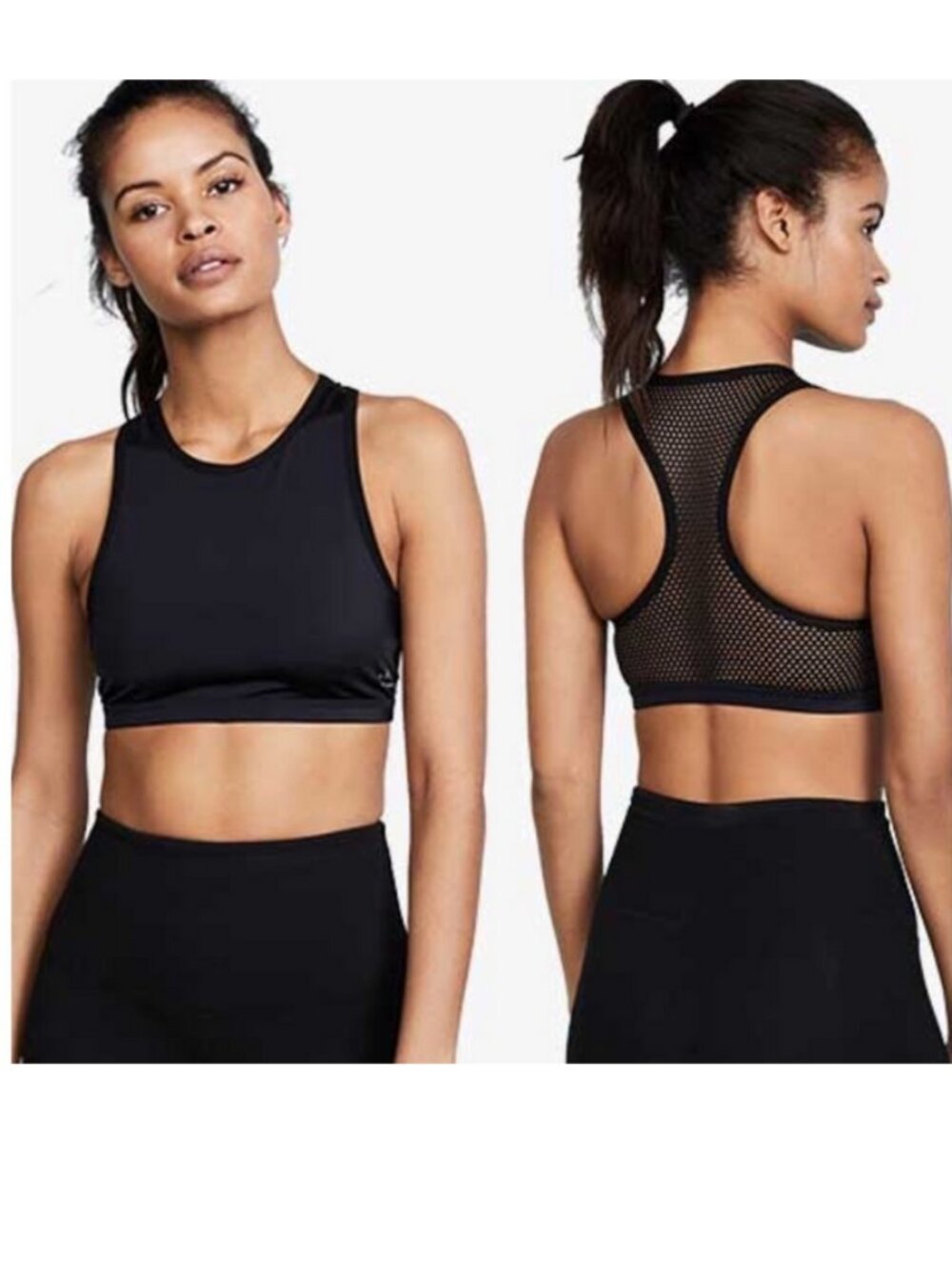 Beyond Yoga Blocked Out Mesh Sports Bra